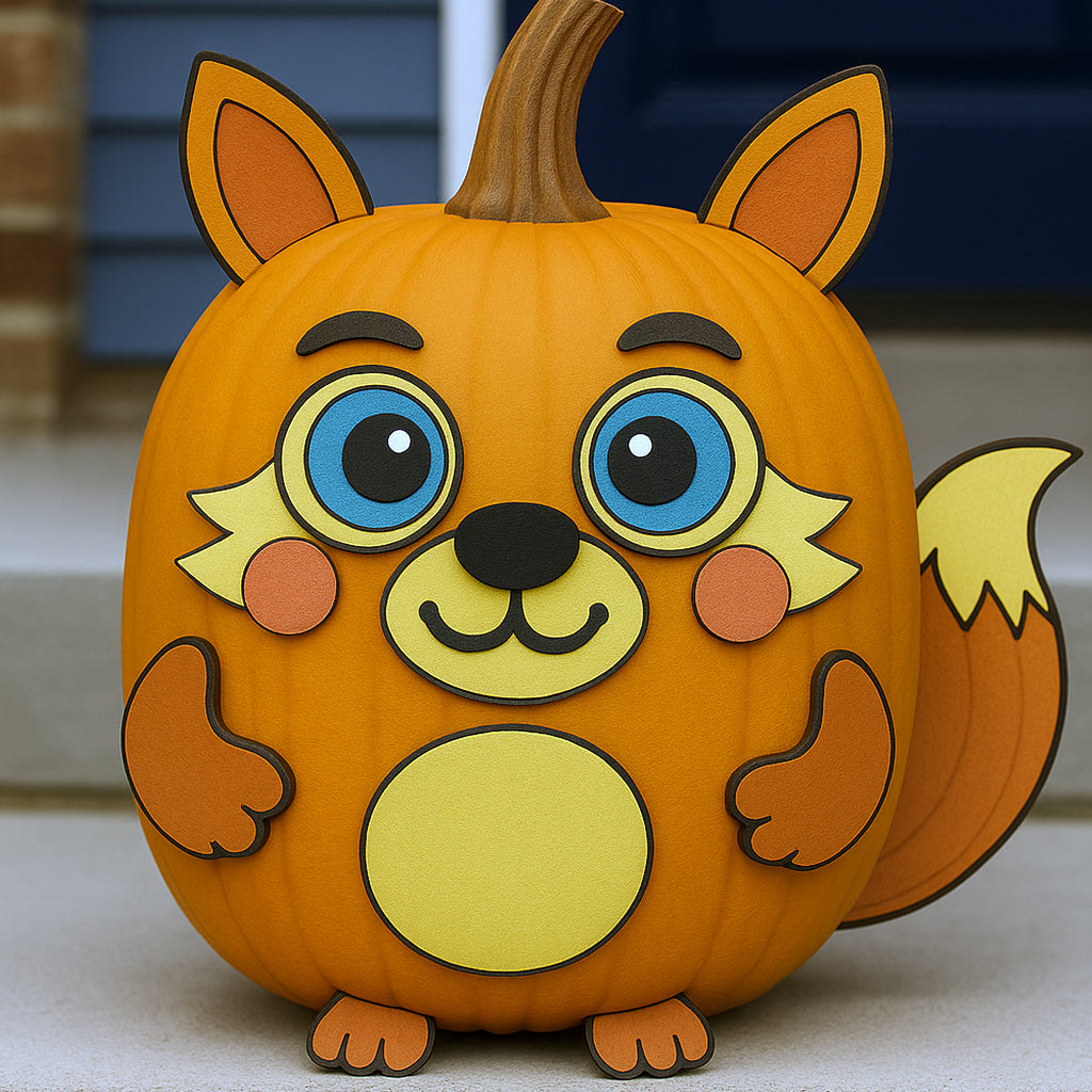 Foxy the Fox - DIY Pumpkin Craft Kit