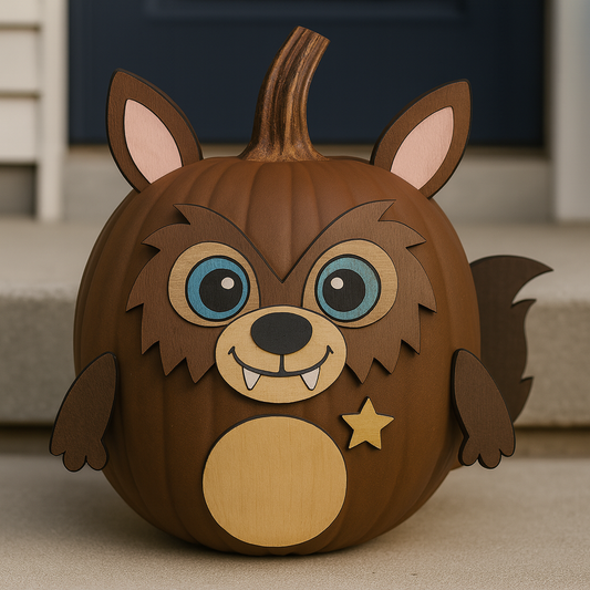 Wolfgang the Werewolf - DIY Pumpkin Craft Kit