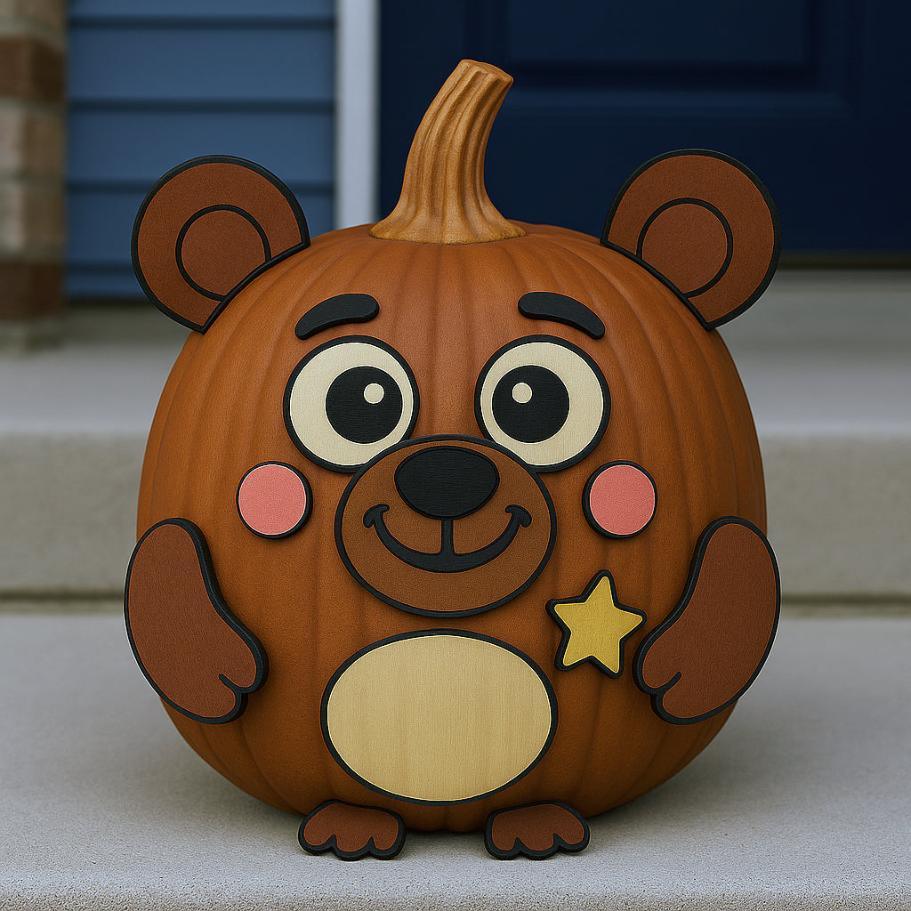 Bruce the Bear - DIY Pumpkin Craft Kit