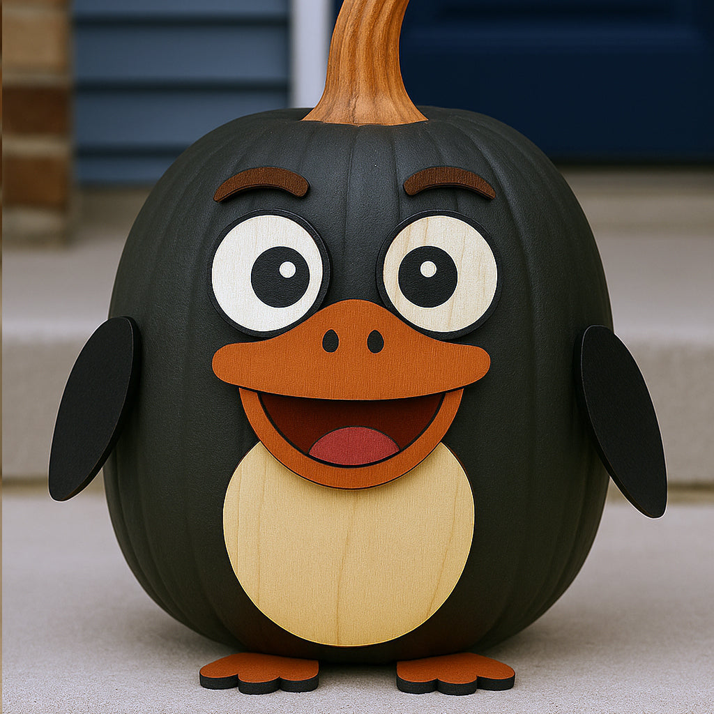 Fishsticks the Penguin - DIY Pumpkin Craft Kit