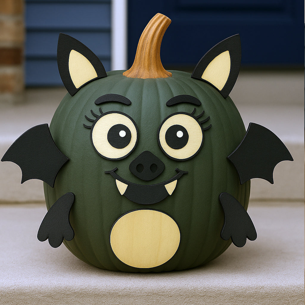 Midnight the Bat - DIY Pumpkin Craft Kit